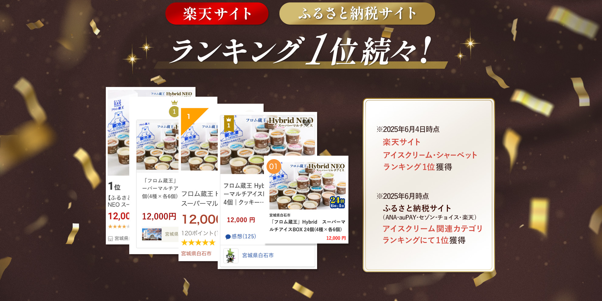 新発想のアイスクリーム hybridマルチアイス