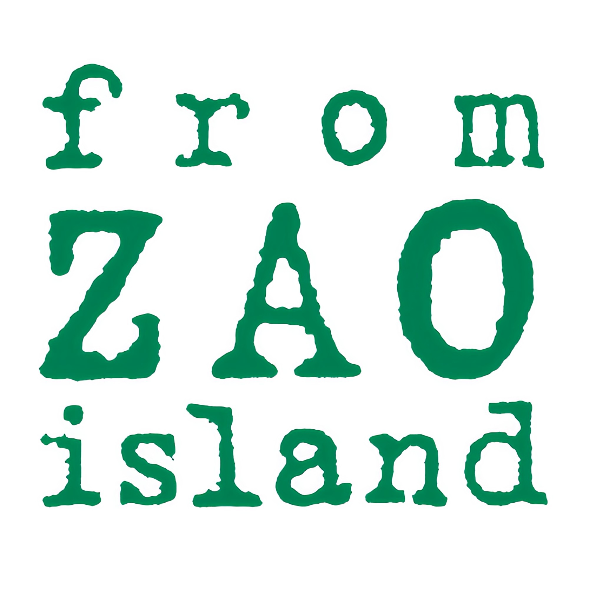 フロム蔵王ロゴ(白)